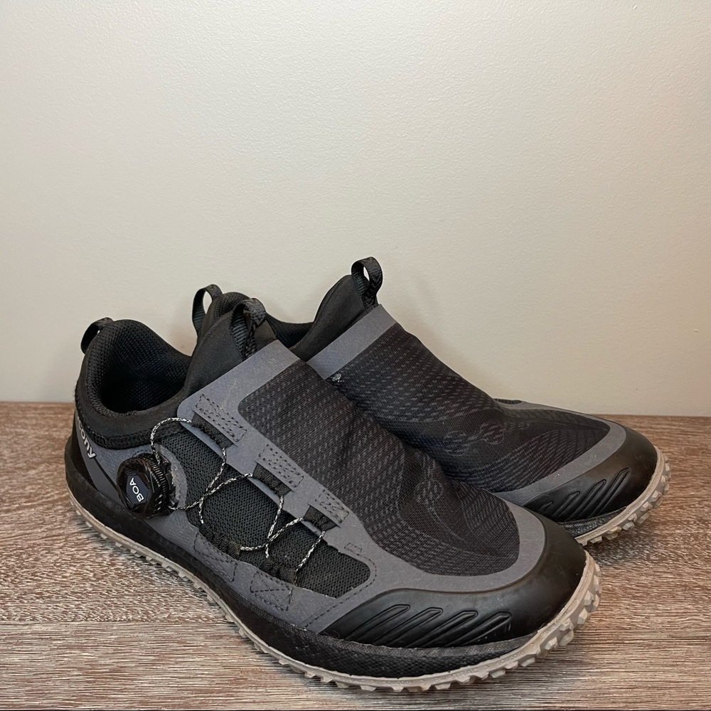 SAUCONY Switchback 2 Trail Running Sneaker Black Shoes Mens 8.5